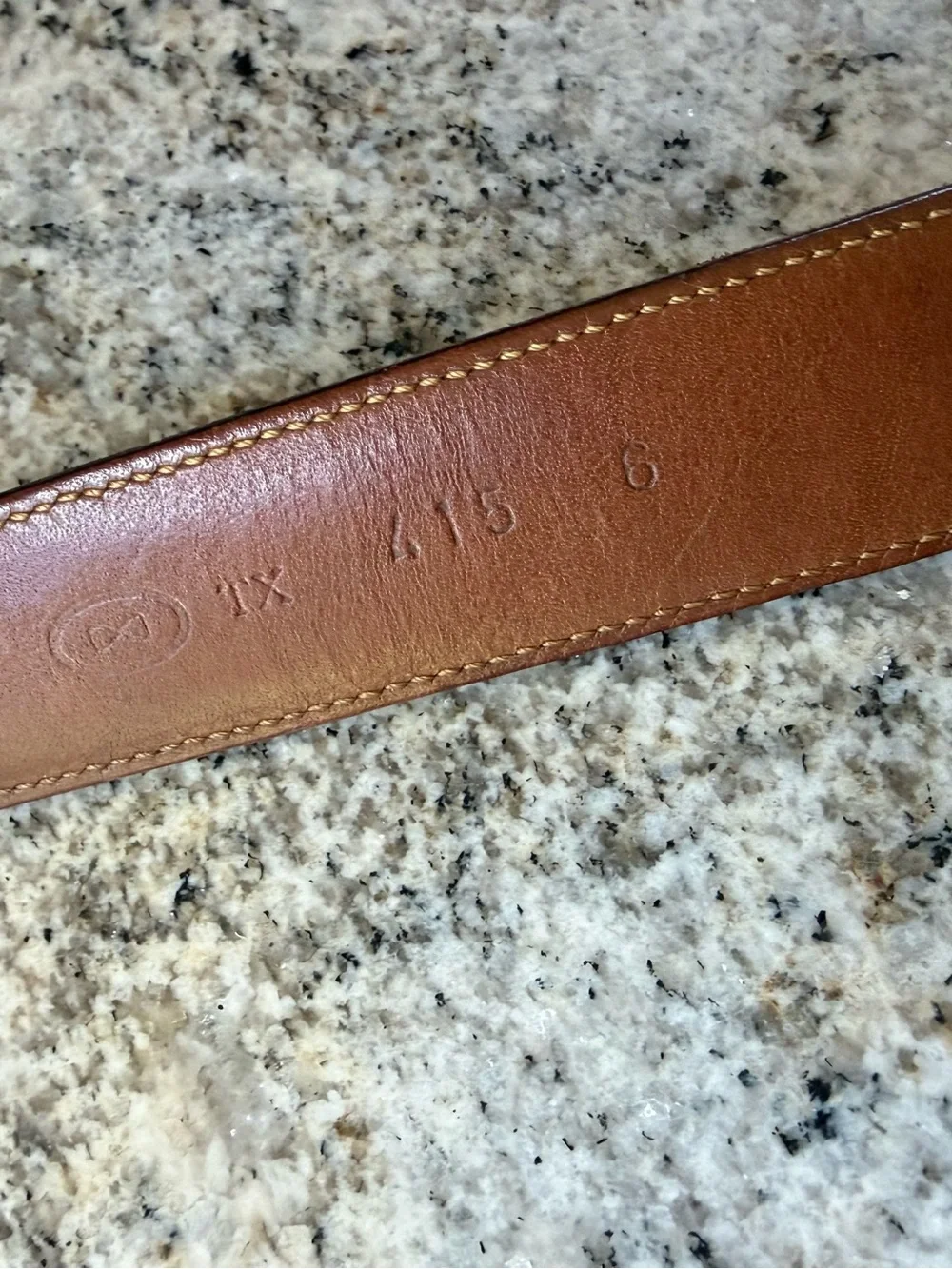 Trafalgar tom James Okeechobee alligator Leather Belt size 44